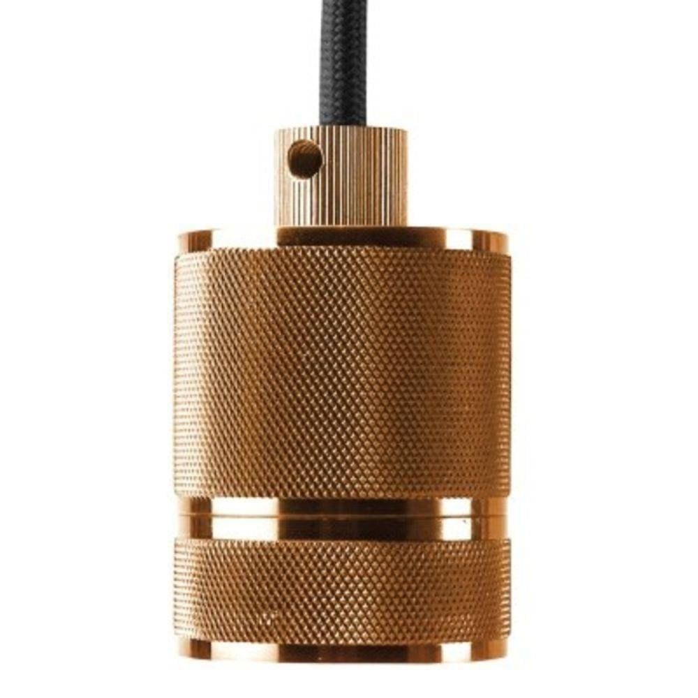 Pendente Socket E27 6cmx5cm Bella Iluminação Cobre