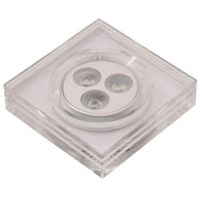 Spot de Led de Embutir Glow Quadrado 3x1W Bella Iluminação - caixa com 5 Unidade - Acetinado