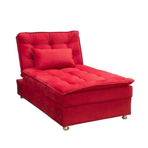 Sofá Cama Chaise 1 Lugar Penélope Matrix Menor preço em Sofá Cama Chaise 1 Lugar Penélope Matrix
