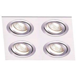 Spot Embutir de Alumínio Ecco 5cmx34cmx34cm Bella Iluminação Alumínio