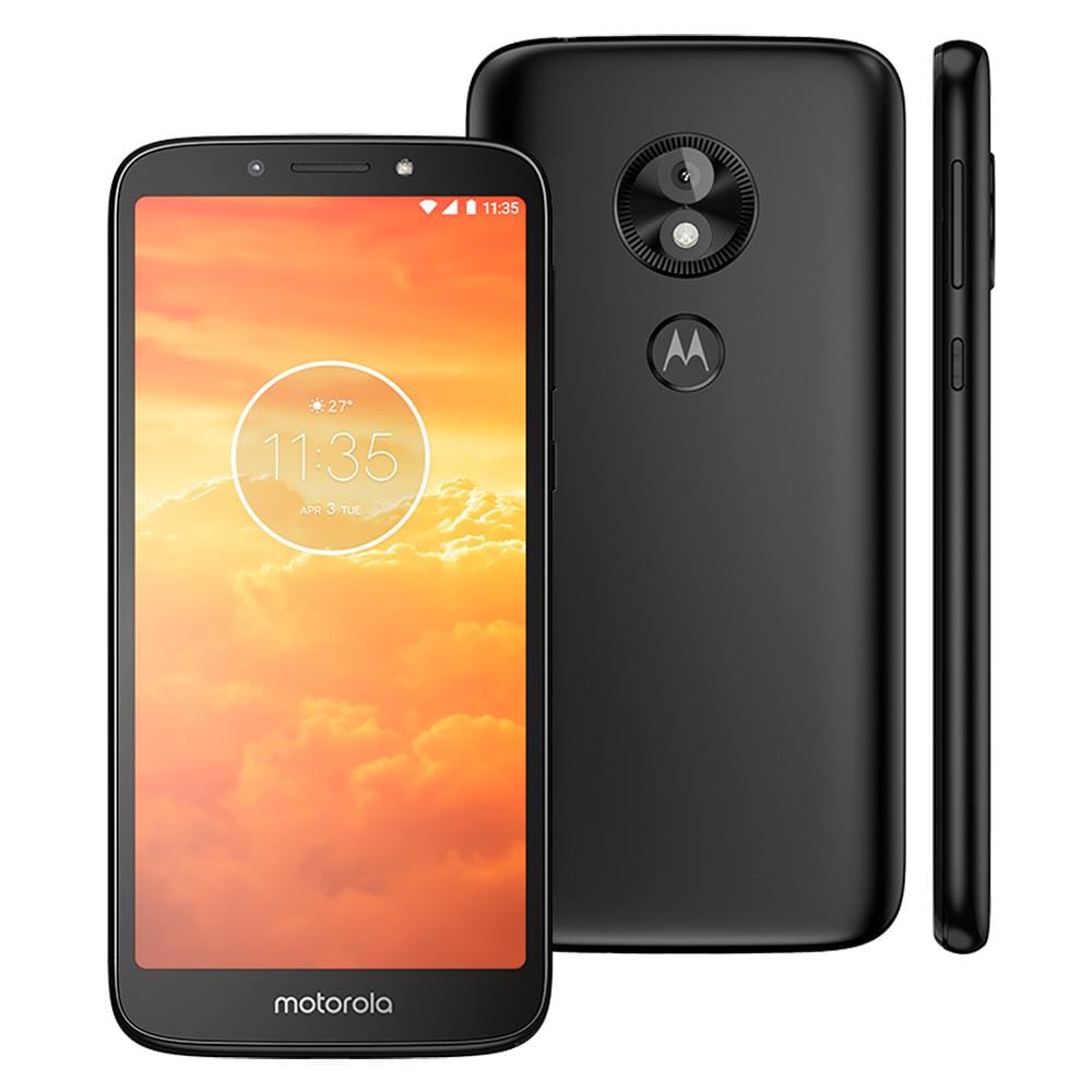 Smartphone Motorola Moto E5 Play Preto 16GB, Tela 5,3\