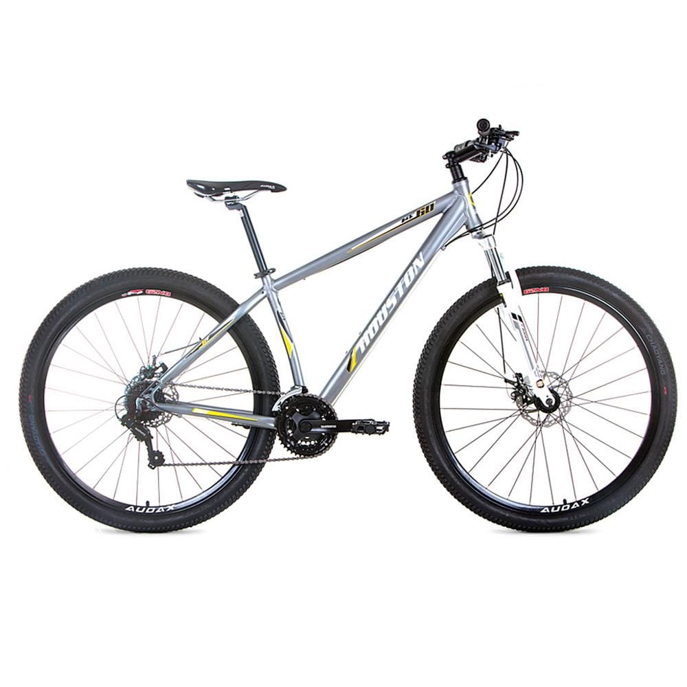 Bicicleta Aro 29 Houston HT60 21 Marchas, Câmbio Shimano e Quadro Alumínio 17 - Grafite