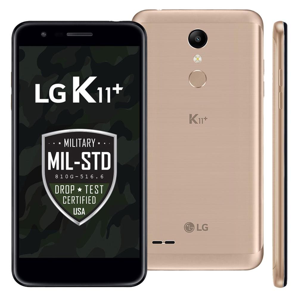LG K11 Plus Lmx410 32gb Dourado - Dual Chip