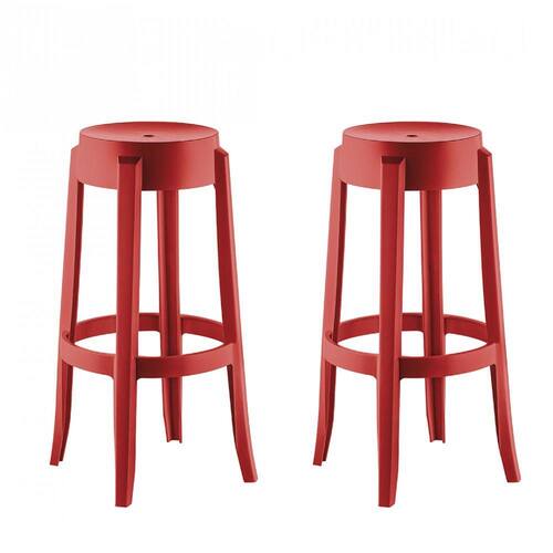 Conjunto 2 Banquetas Shine Plus UZ Vermelho Menor preço em Conjunto 2 Banquetas Shine Plus UZ Vermelho