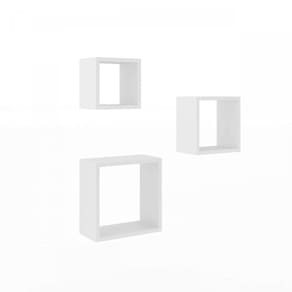 Conjunto 3 Nichos AM 3078 Movelbento Branco