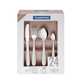 Faqueiro 24 Peças Inox Angra Tramontina 66903005