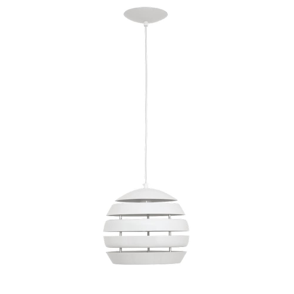 Lustre Pendente Aris 1L Grande Branco Auremar