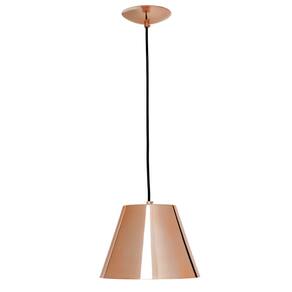Lustre Pendente Cup Medio Cobre Auremar