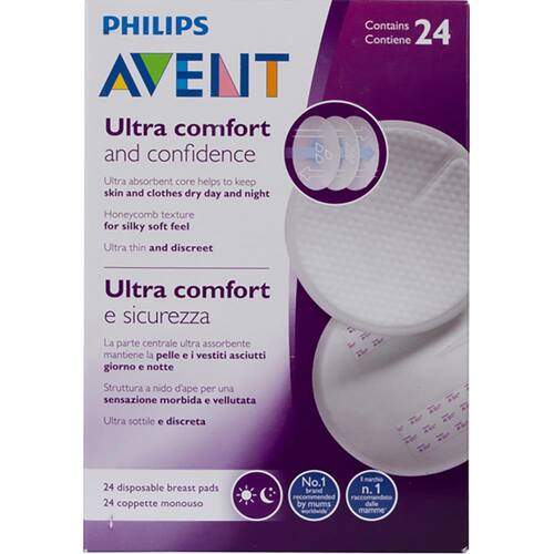 Absorvente Descartável para Seios Philips Avent SCF254/24 - 24 Unidades Menor preço em Absorvente Descartável para Seios Philips Avent SCF254/24 - 24 Unidades
