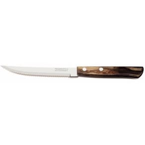 Faca Para Churrasco Inox 5´´ Polywood Castanho - Tramontina