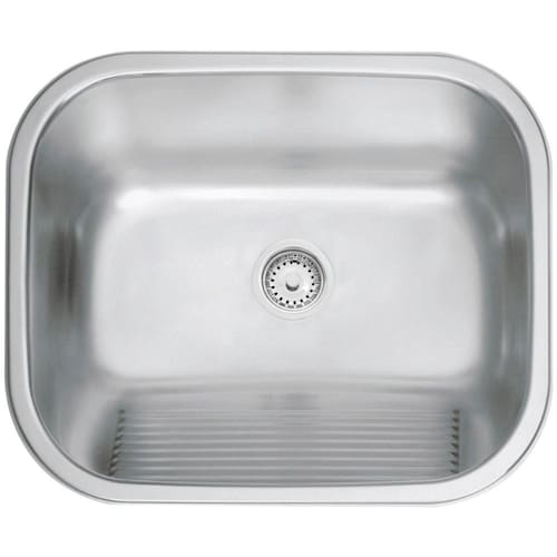 Tanque em Aço inox de Encaixe Acetinado Tramontina Menor preço em Tanque em Aço inox de Encaixe Acetinado Tramontina