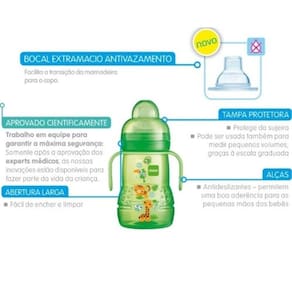 Copo MAM Trainer Boys 220mL 4 meses - 4223