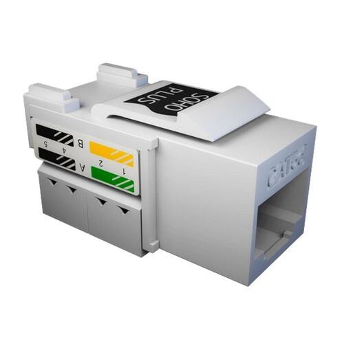 Conector Rj 45 Fêmea Cat.5E Sohoplus Furukawa Branco Menor preço em Conector Rj 45 Fêmea Cat.5E Sohoplus Furukawa Branco