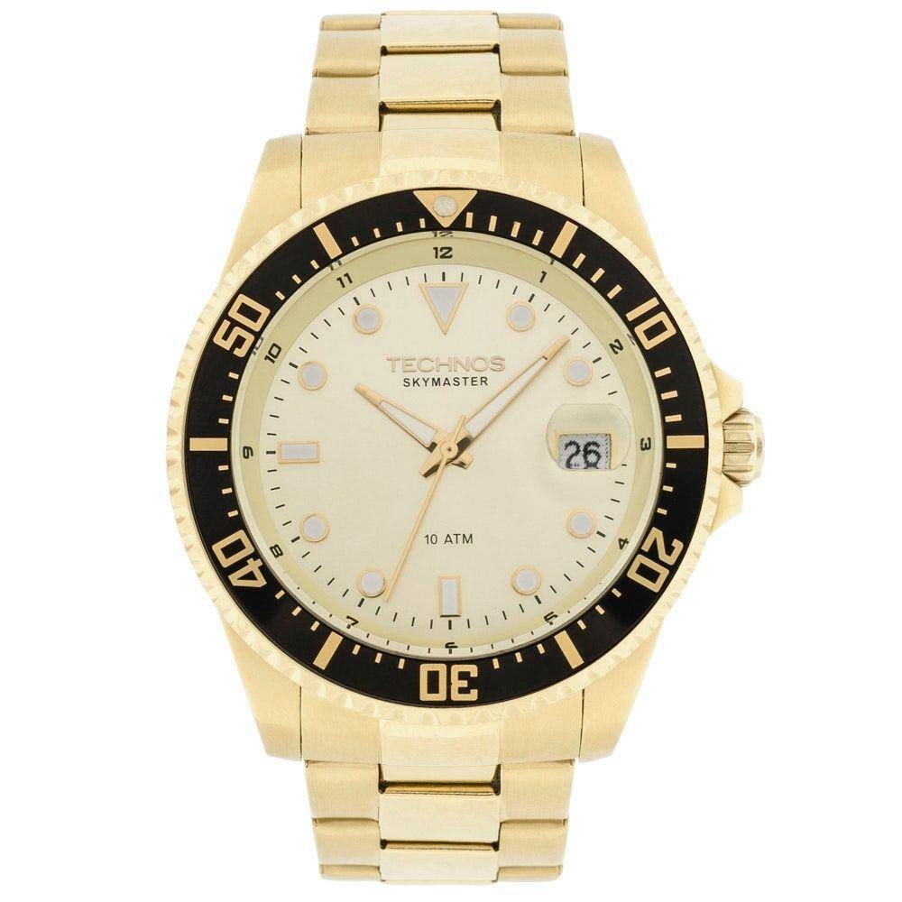 Relógio Technos Masculino Skymaster Preto 2415CL/4P