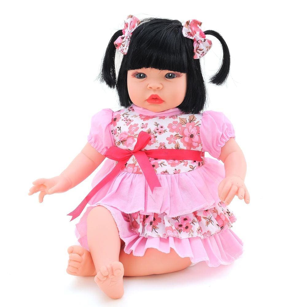 Boneca Baby Kiss Chora E Balbucia - Sidnyl