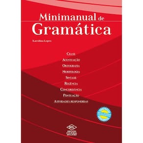 Livro Mini Manual de Gramatica 384 Paginas DCL