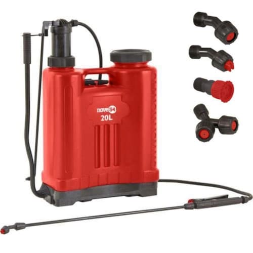 imagem-Pulverizador Costal Agrícola 20 Litros c/ Kit de Bicos NOVE54
