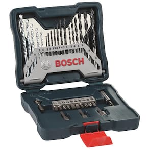 Kit de Pontas e Brocas Bosch X-Line para Parafusar e Perfurar - 33 Peças