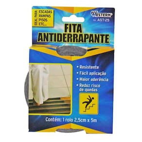 Fita Antiderrap 5cmx5m Western / Ast-50