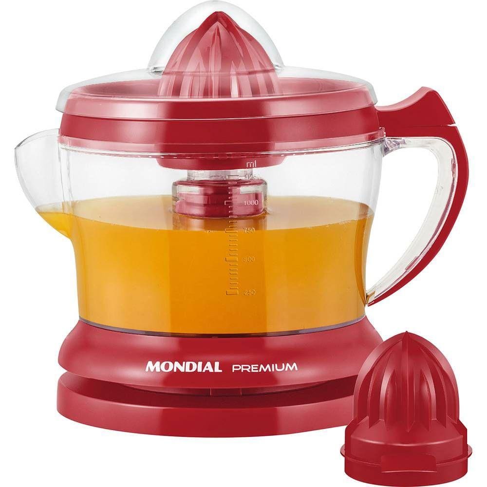 Espremedor de Frutas Mondial Red Premium E-23