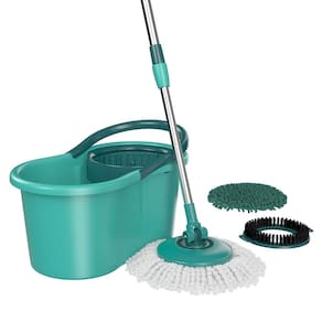Mop Giratório Flash Limp 12L 3 Em 1 Verde