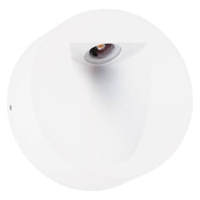 Balizador de Led de Sobrepor Redondo Risu 1x3W Bella Iluminação Branco