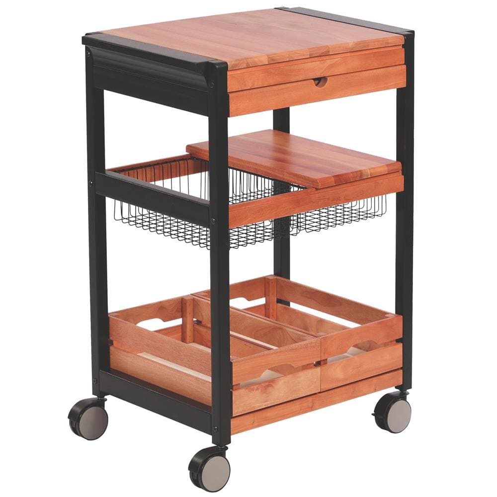 Carro para Churrasco Médio Tramontina 13286640 em Madeira - 63 cm