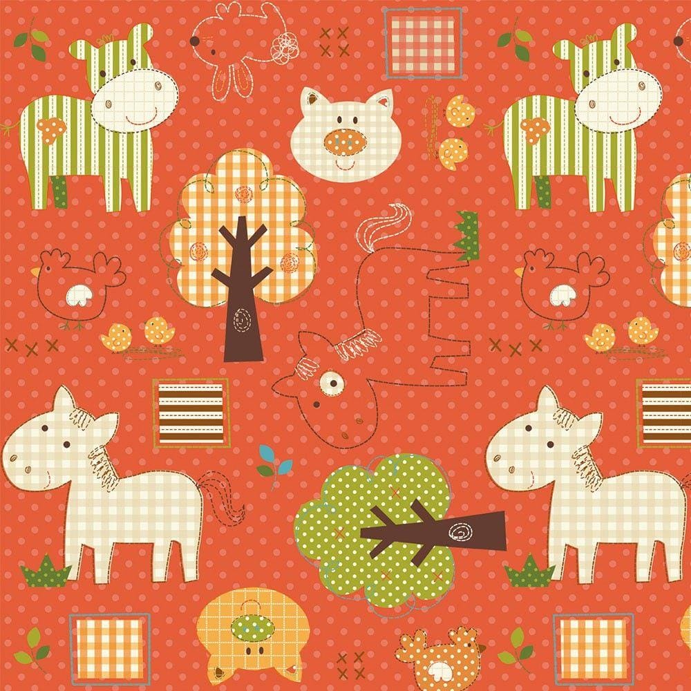 50 Saco Perolado para Presente 15X22Cm Celeiro