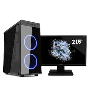 Pc Gamer Intel Core I5 8gb Hd 1tb Geforce Gtx 1050 Ddr5 Com Monitor 21 5 Full Hd Easypc Casas Bahia