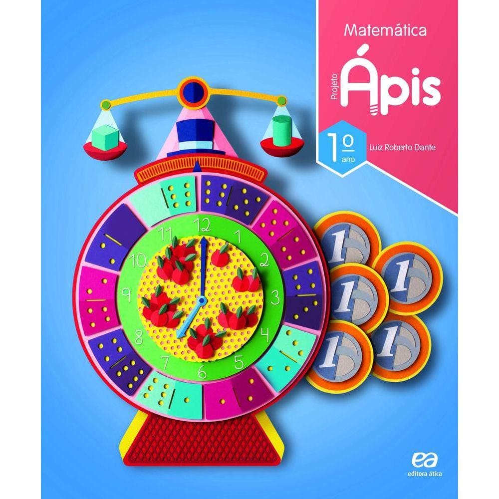 Matematica projeto apis 1 ano | Casas Bahia