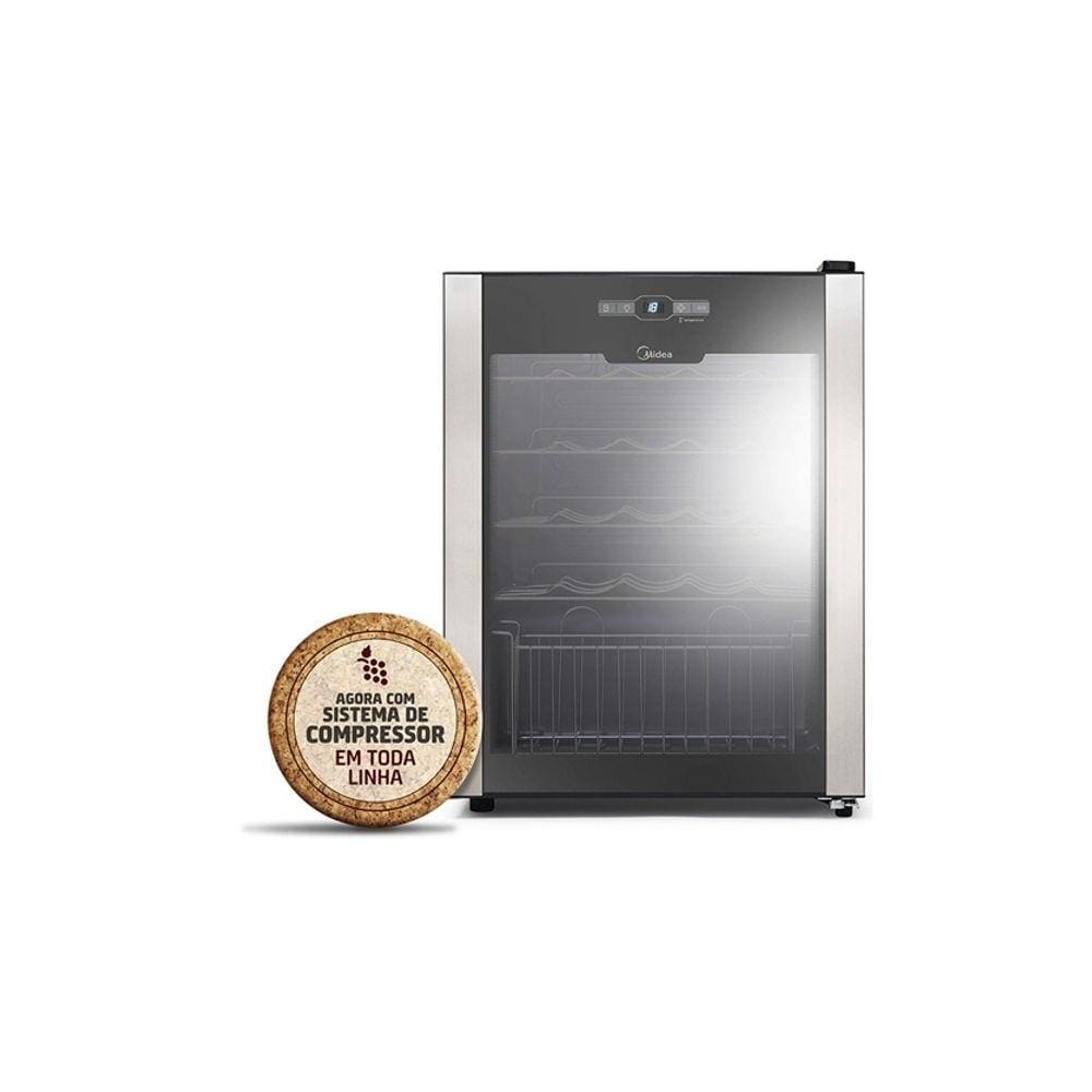 Adega de Vinhos 24 Garrafas Midea WBA241 - 220V