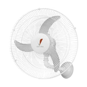 Ventilador Parede Ventura 60 cm Venti-Delta 60 Fios Branco - Bivolt