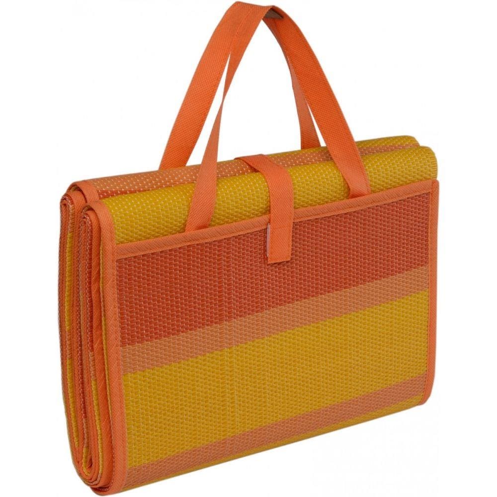 Esteira de Praia Solteiro 1,8m x 90cm - Laranja
