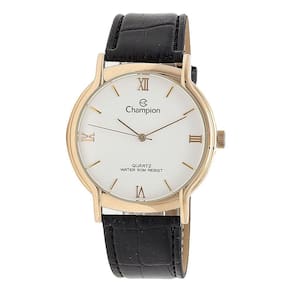 Relogio Masculino Champion Pulseira De Couro Cn20006b