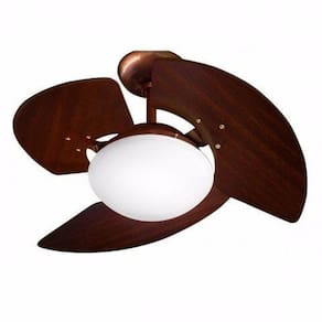 Ventilador de Teto Aventador Stilo Cobre especial 220v 3 Pás Tabaco 130w - Tron Ventiladores