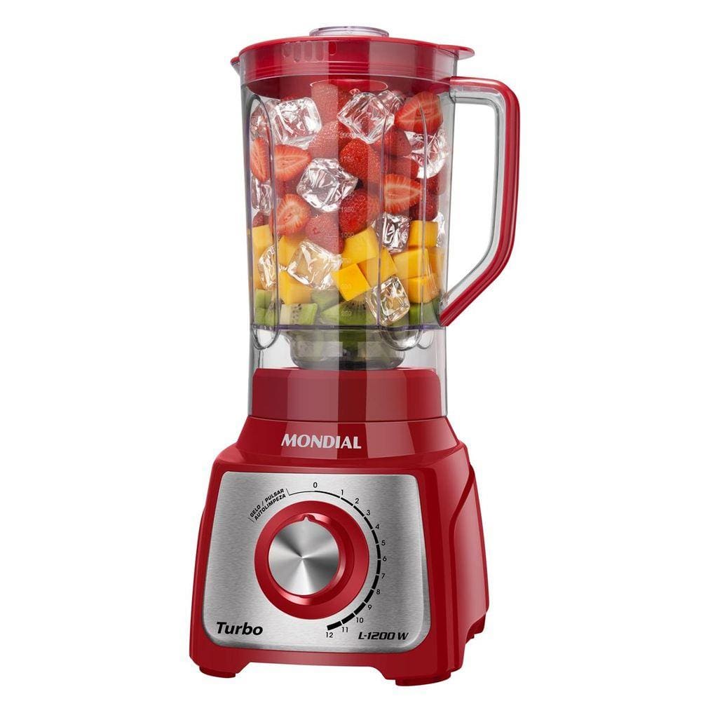 L-1200 RI - Liquidificador Turbo Inox 1200W  - 220V