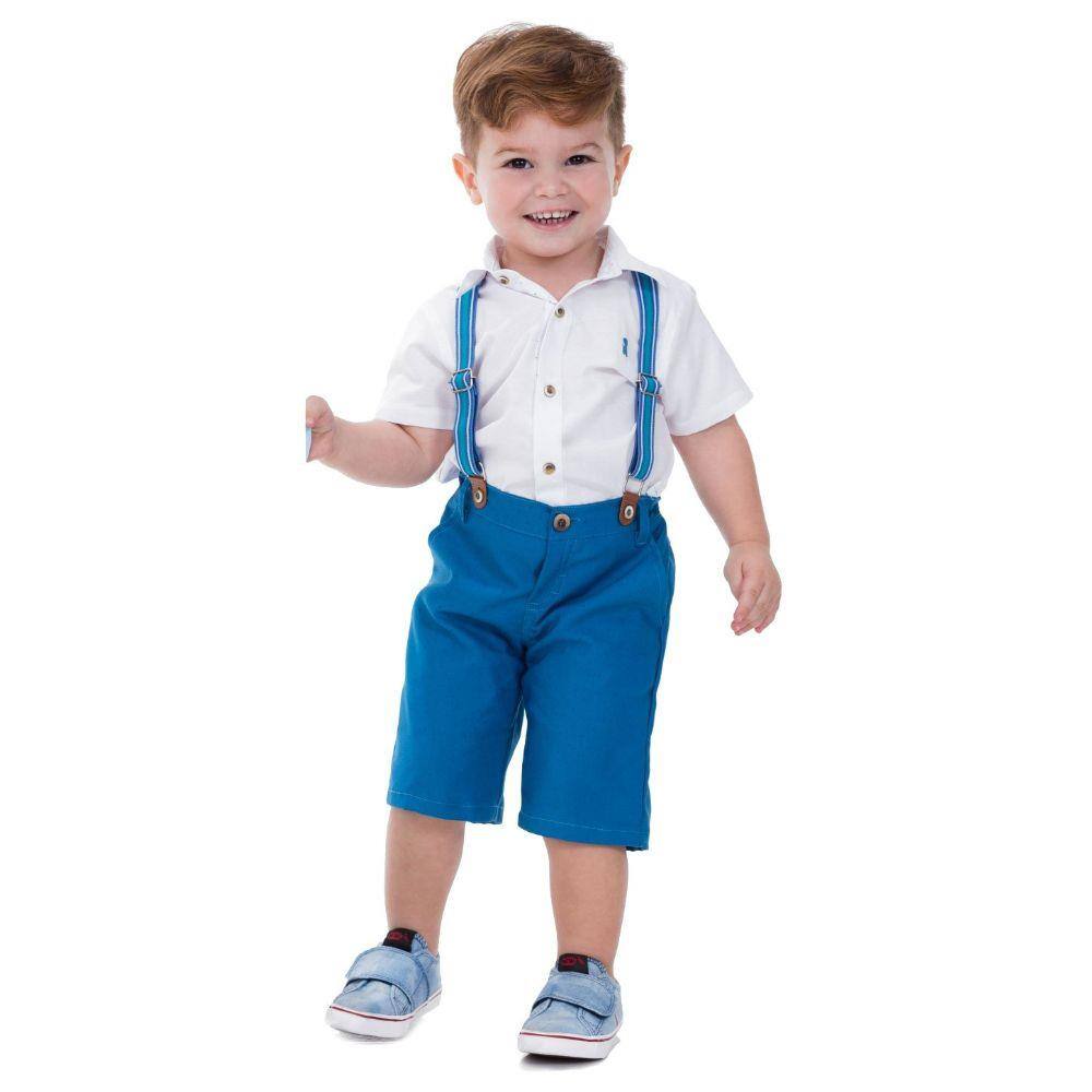 short com suspensorio bebe