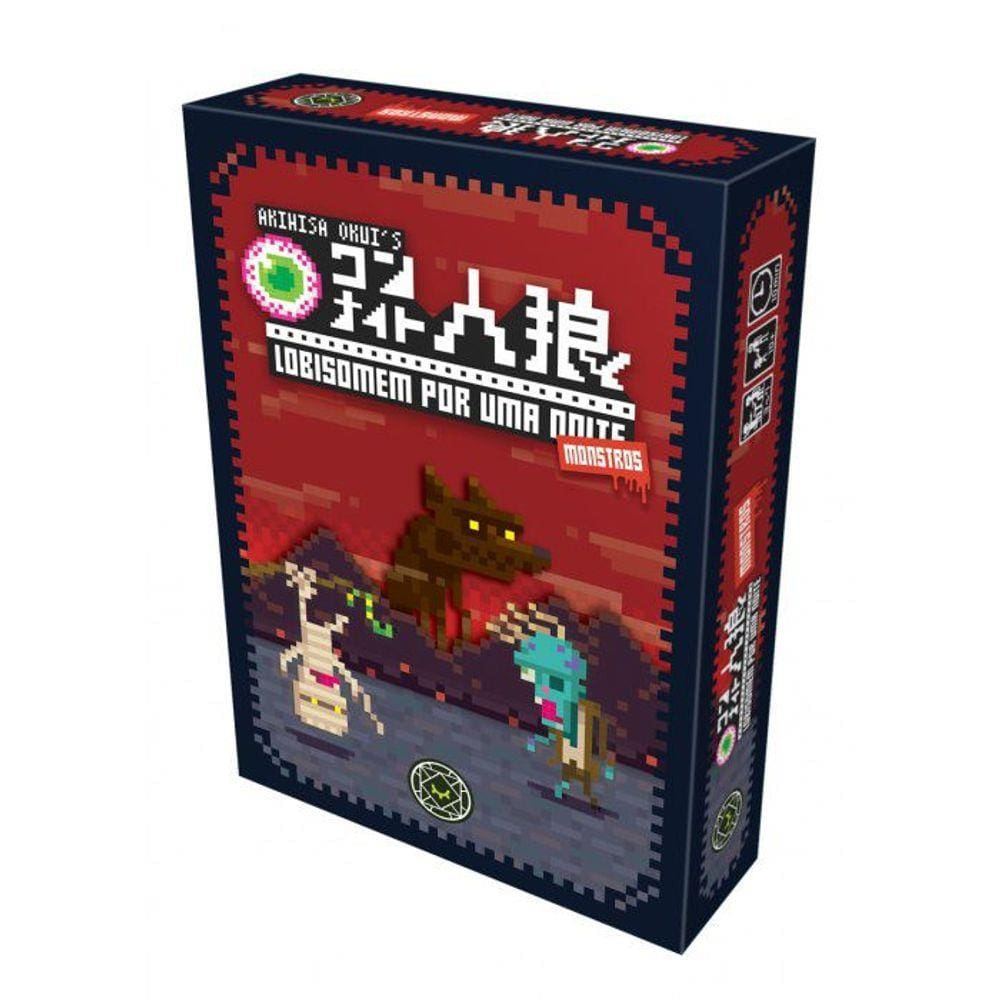 Lobisomem por uma noite Monstros Jogo de Cartas Mandala MDL0019