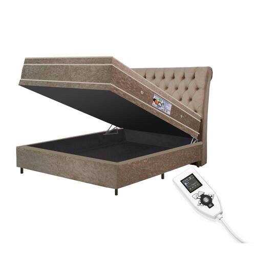 Colchão Magnético Casal 1,38x1,88 Infra Vermelho Massageador Bio Quântica + Cama Box Baú é boa?