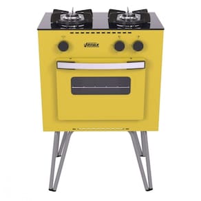 Fogão a Gás Mini Cook 2 Q Gás GLP - Venax