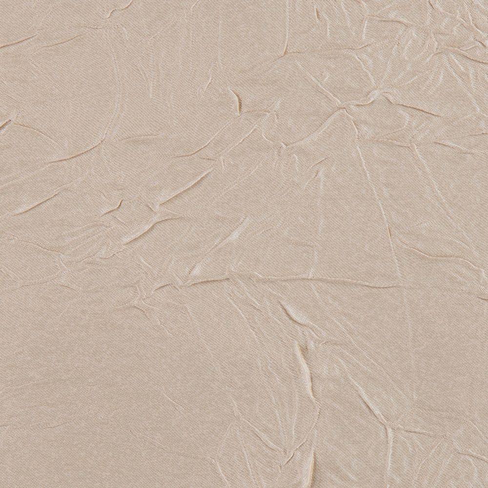 Tecido Para Cortina Cetim Amassado Bege - Largura 2,70M Ceta-05 Wiler-K