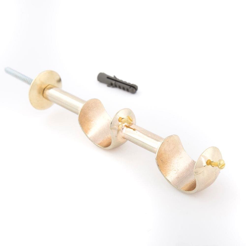 Suporte Duplo Para Varao De Cortina 28X28Mm - Sl167 - 09 Sl167-09 Wiler-K