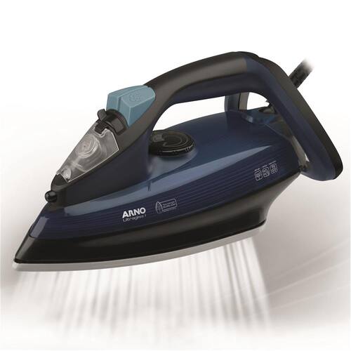 Ferro de Passar a Vapor Base Antiaderente com Spray Arno Steamgliss FSGP  1200W - Arno