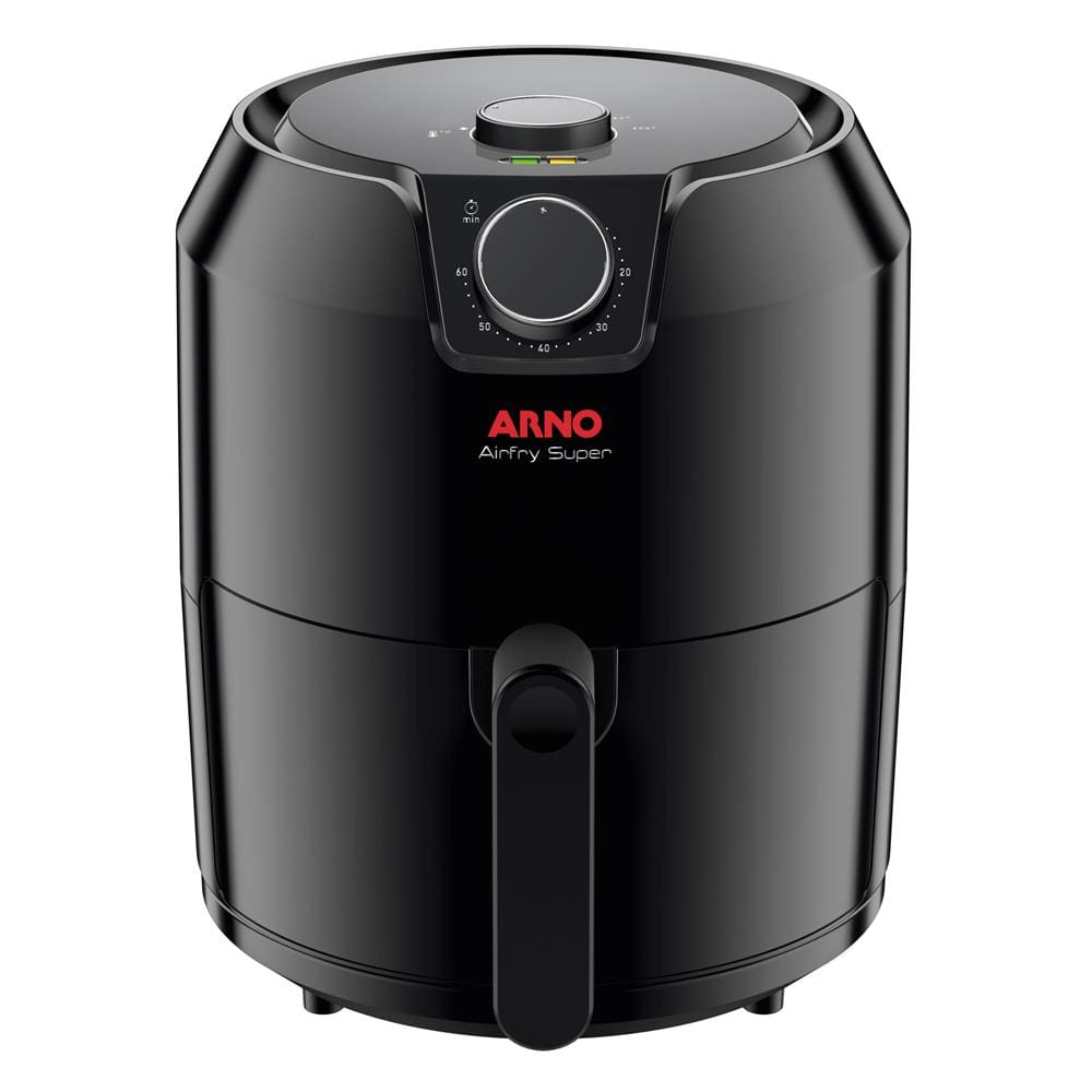 Fritadeira Elétrica Sem Óleo Air Fryer Arno Super BFRY 4,2 L – Preta	 - 220V