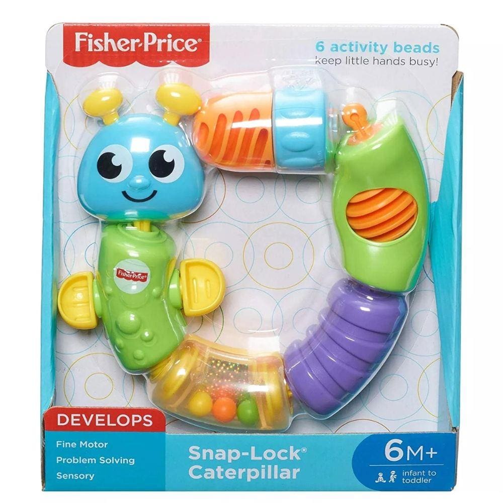 Fisher Price Snap Lock Caterpillar - W9834 - Mattel