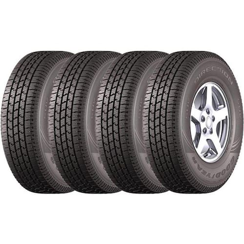 Kit Pneu Aro 15 Goodyear Direction SUV 235/75 R15 109S XL SL - 4 unidades Menor preço em Kit Pneu Aro 15 Goodyear Direction SUV 235/75 R15 109S XL SL - 4 unidades