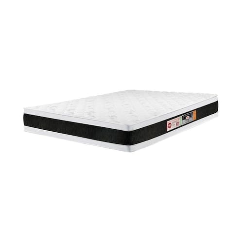 imagem-Colchao Black E White Air Double Face D45 Queen - BRANCO