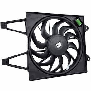 Eletroventilador Completo Fiat Sistema Denso Mobi Grand Siena Novo Palio Novo Uno Motores 1.0 e 1.4 Fire Flex