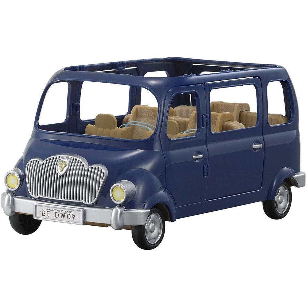 Sylvanian Families Mini Van Azul Epoch Magia Epoch Magia