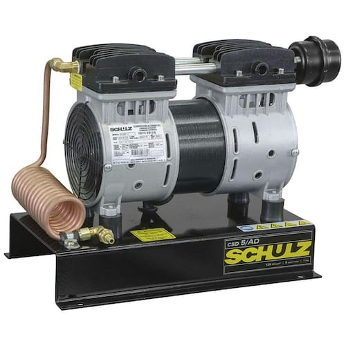 Compressor Schulz CSD 5 Ar Direto 120 Libras 1 cv Monofásico Isento de Óleo Com Base Menor preço em Compressor Schulz CSD 5 Ar Direto 120 Libras 1 cv Monofásico Isento de Óleo Com Base